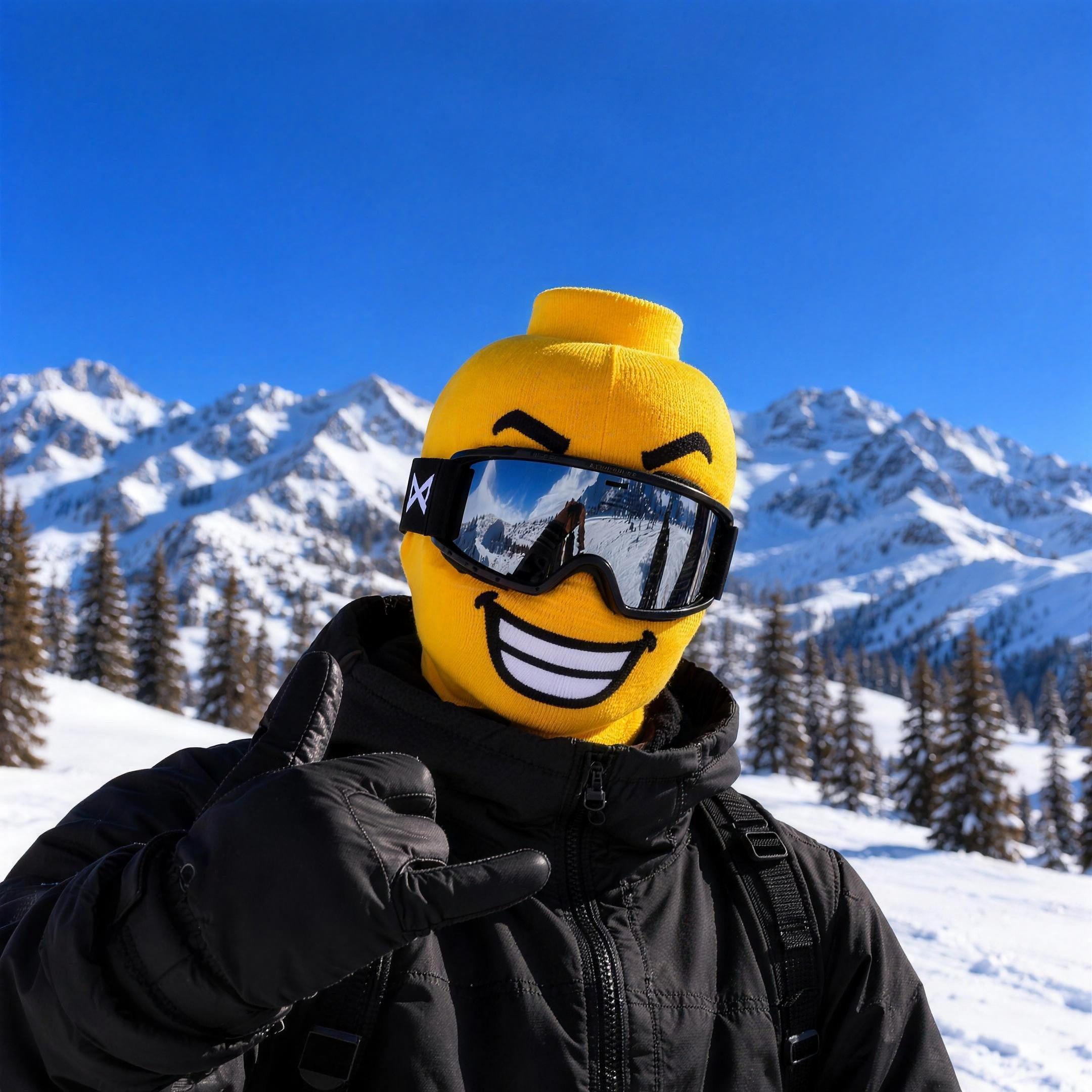 Sunny, the good vibes: wide open grin